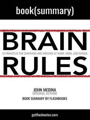 cover image of Brain Rules by John Medina